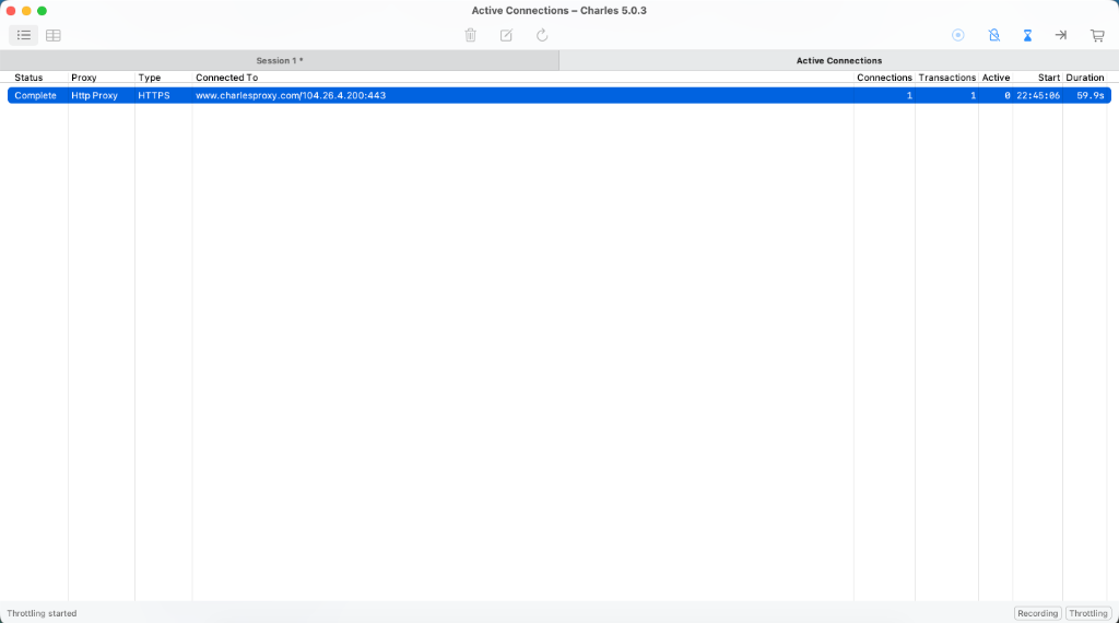 Charles Proxy Java Interface Example Charles Proxy Interface